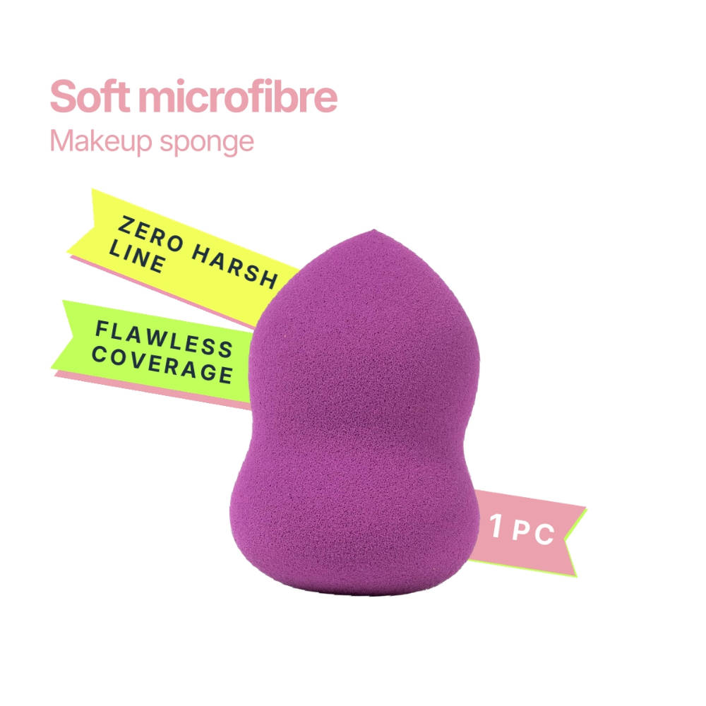 MAKEUP BY SITI Beauty Blender Ne Age Makeup Sponge Curved - Purple