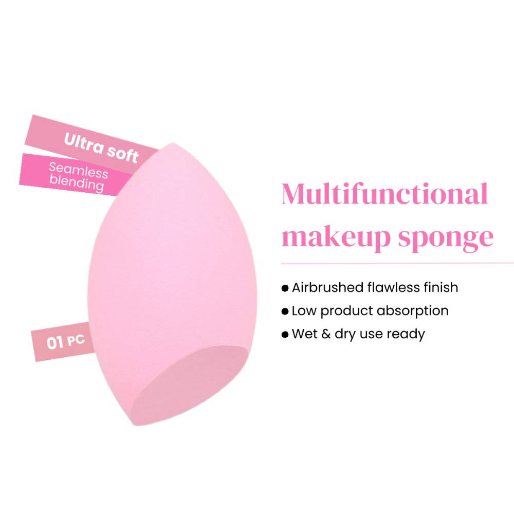 Rhe Cosmetics Beauty Blender Makeup Sponge - Baby Pink