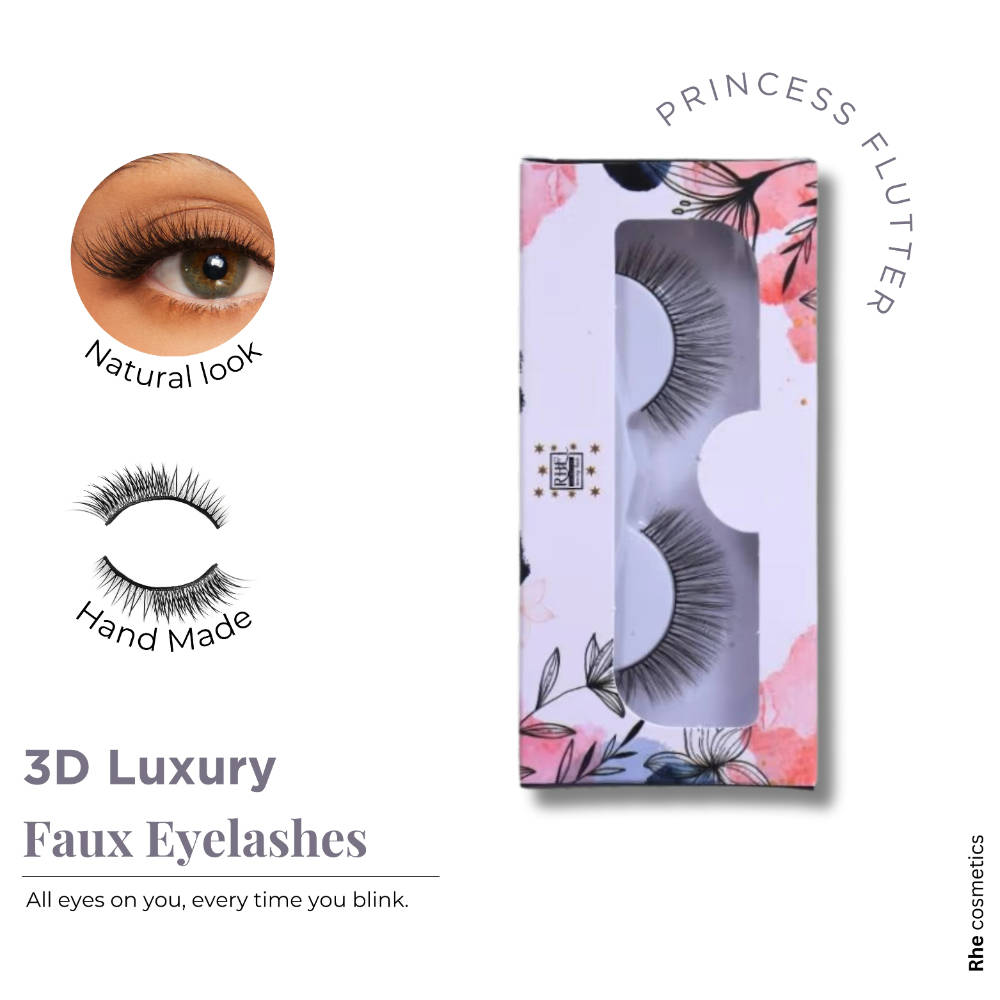 Rhe Cosmetics PrincessFlutter 3D Natural and False Eyelash