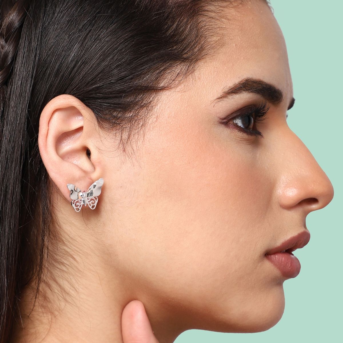 Aggregate 133+ designer silver earrings latest