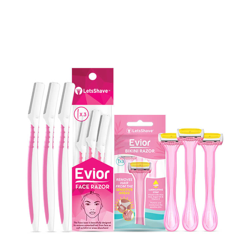 LetsShave Evior Face And Bikini Pack