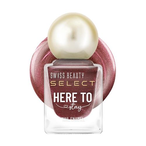 Swiss Beauty Select Here To Stay Nail Enamel - Shimmy Brown