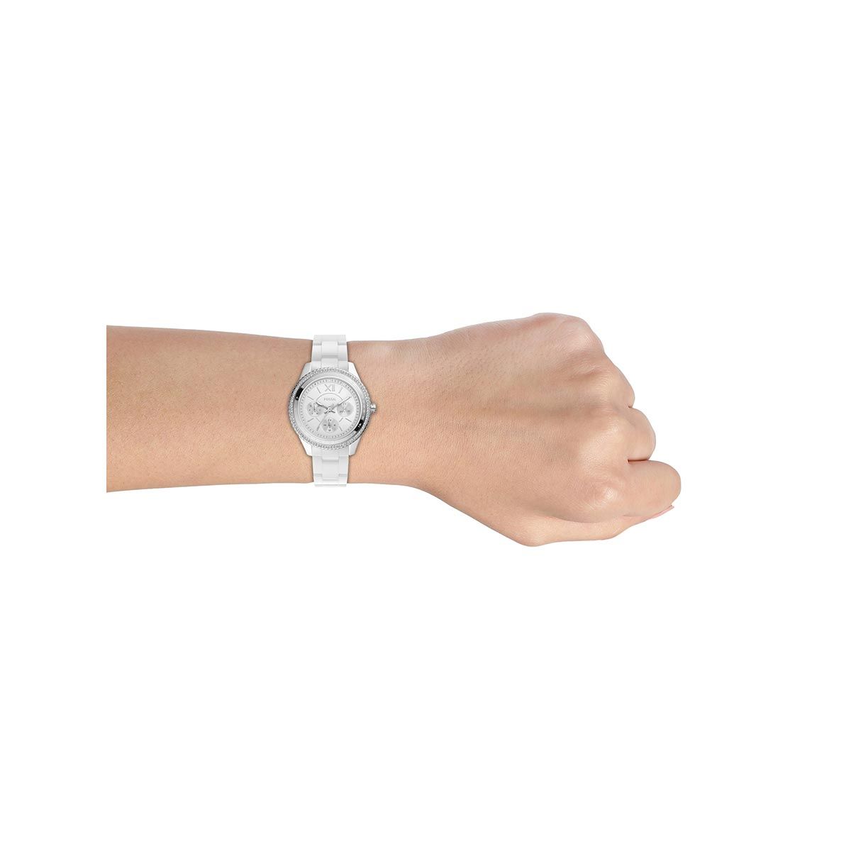 Fossil Stella White Watch CE1113: Buy Fossil Stella White Watch