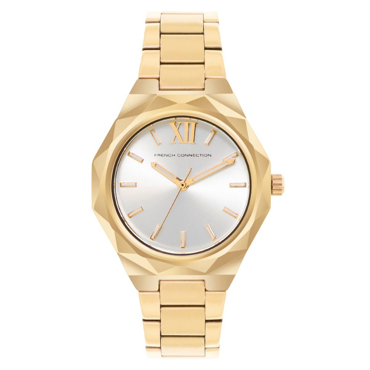 French Connection Women Silver Dial Analog Watch - FCH1GM (M)