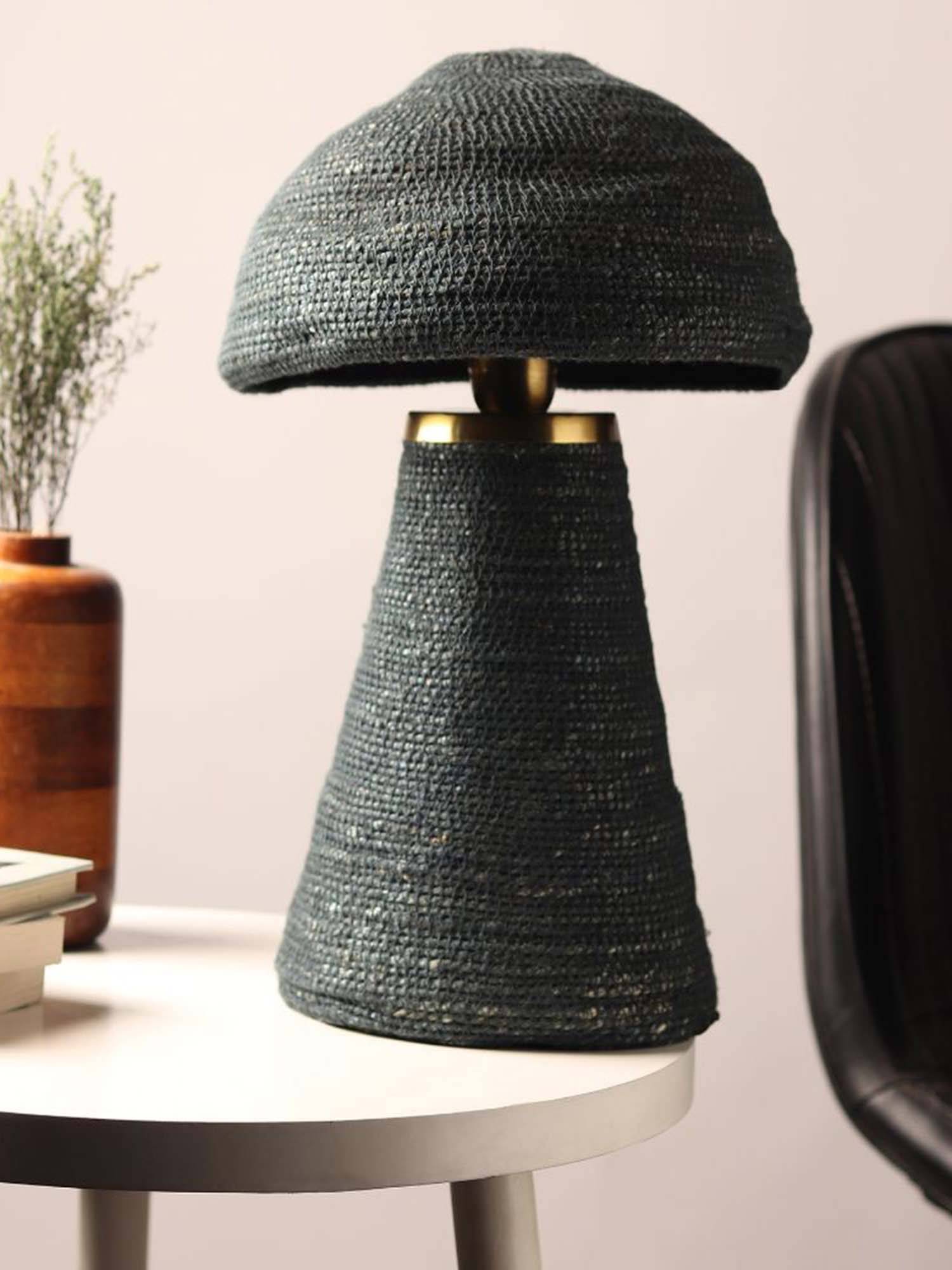 De Maison Decor Luna Meadowgrass Lamp Blue