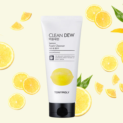 TONYMOLY Clean Dew Lemon Foam Cleanser: Buy TONYMOLY Clean Dew Lemon Foam  Cleanser Online at Best Price in India | Nykaa