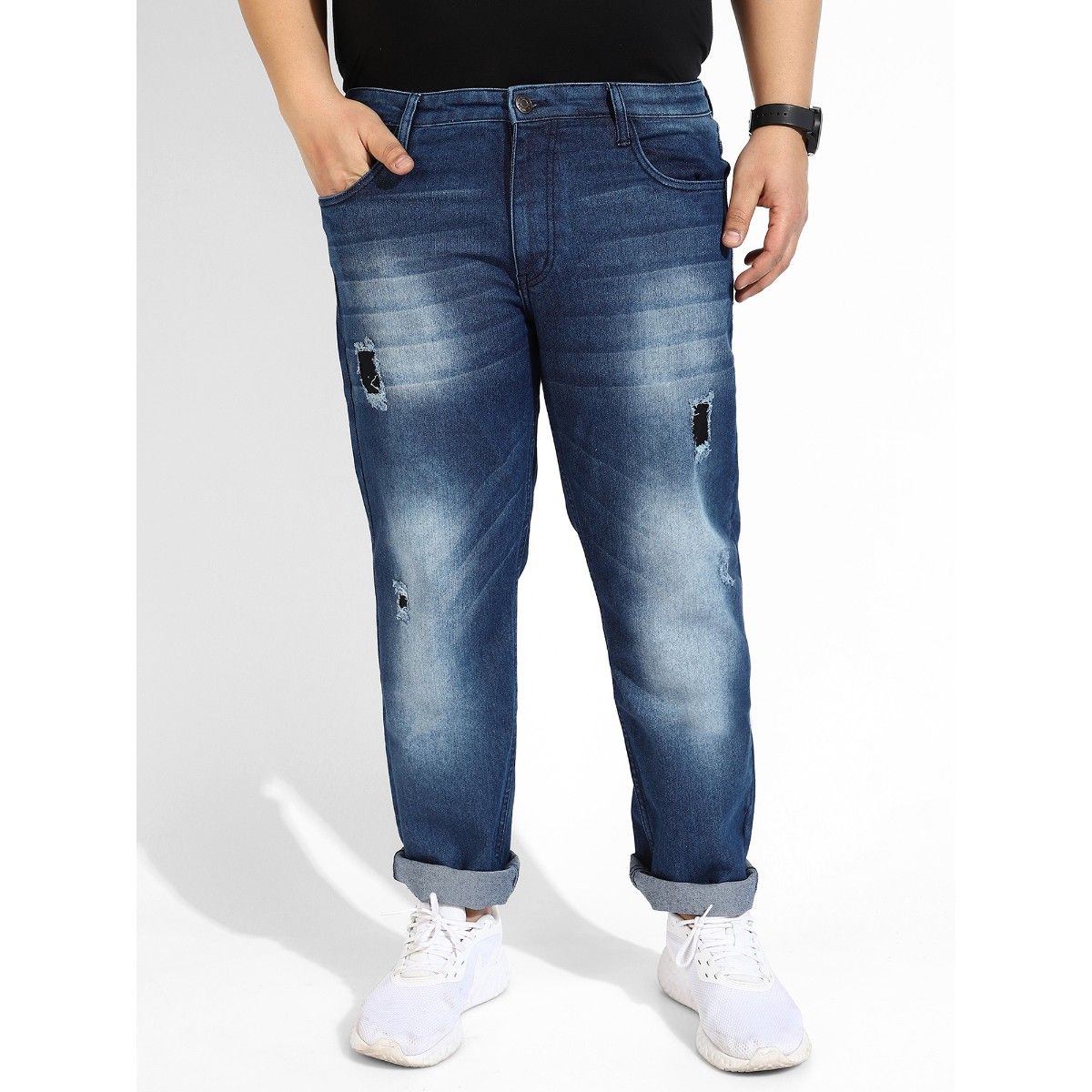 Damage jeans deals for mens online