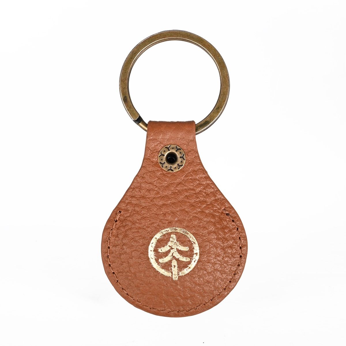 OUTBACK AirTag Leather Key Ring Tan Buy OUTBACK AirTag Leather Key