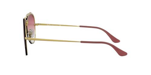 Buy Ray-Ban 0RB3584N Red Mirrored Blaze Aviator (58 mm) Online display picture 1