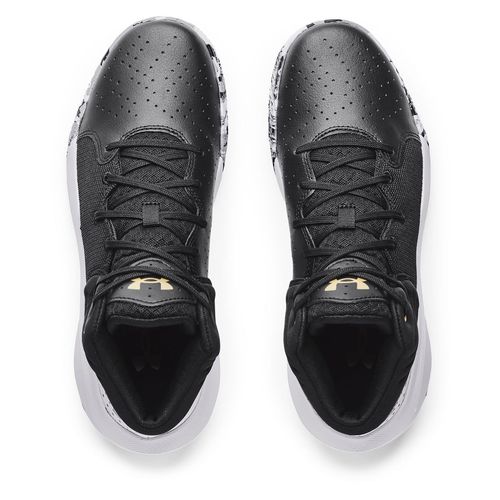 Under Armour Unisex Jet '21 Black White Basketball Shoes (US 10)