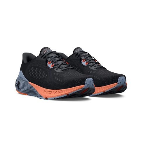 Under Armour Women W HOVR Machina Black Orange Running Shoes (US