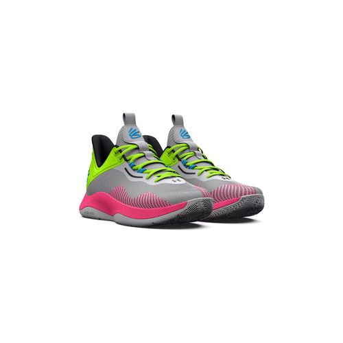 Buy Under Armour Men Curry HOVR SPLASH Grey Pink Basketball