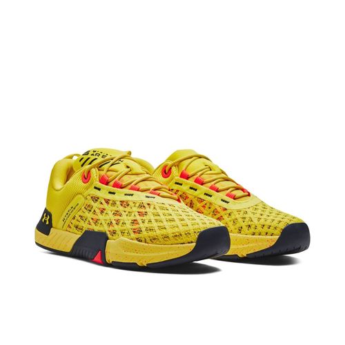 Under Armour Men Tri Base Reign Yellow Training Shoes