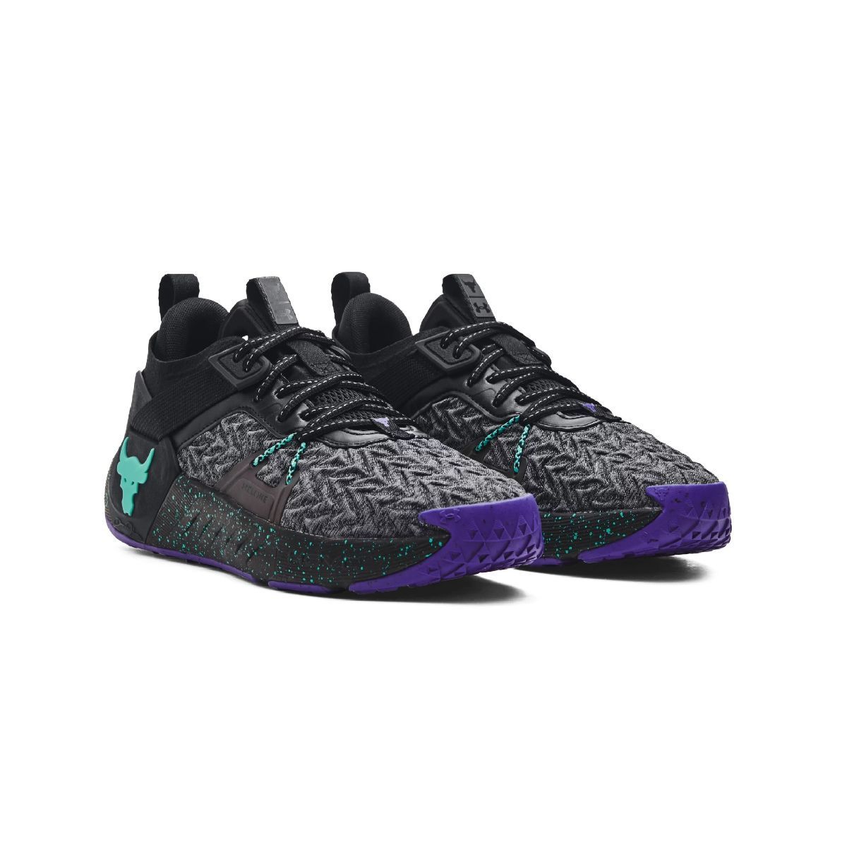 Under armour shoes black and blue top