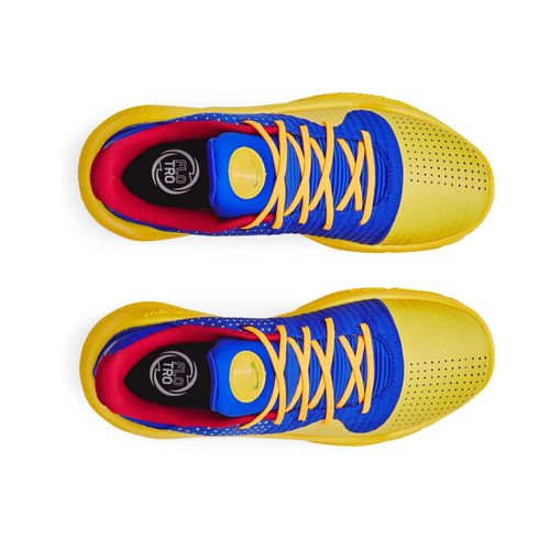Buy Under Armour Men Curry Low Flo Tro Yellow Blue Basketball