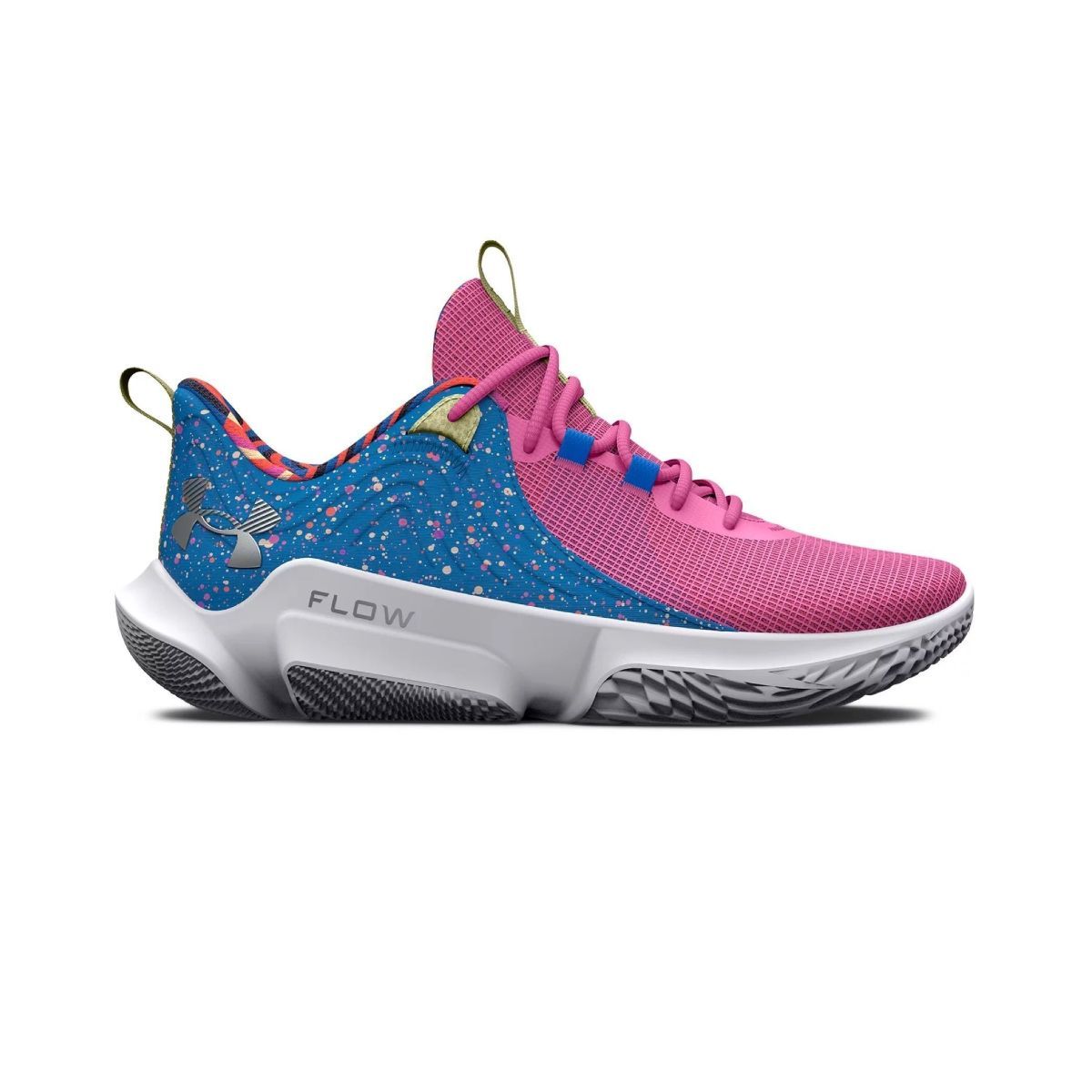 Pink and blue under armour shoes store
