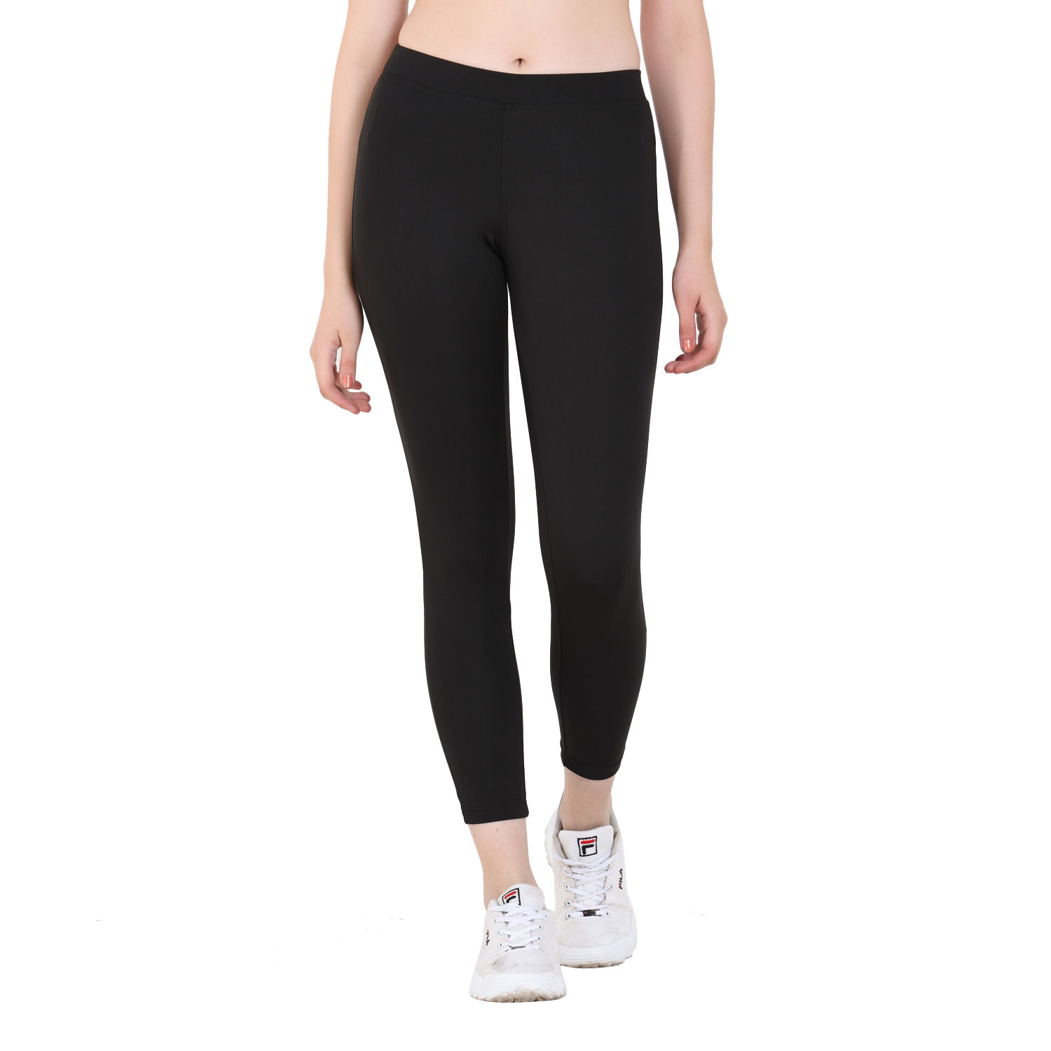 slim fit polyester track pants