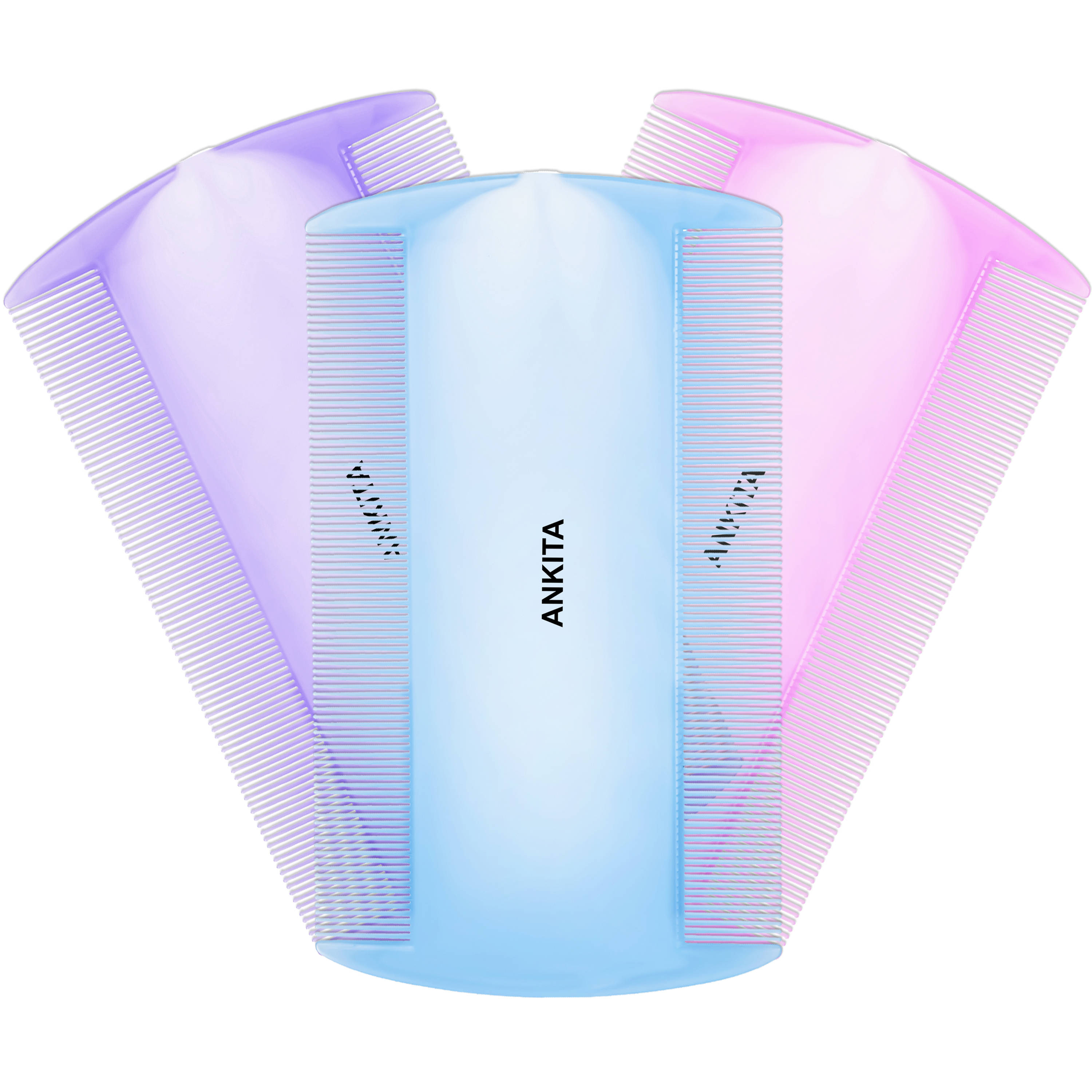 Ankita Lice Comb Nits Removal Comb - Pack Of 3