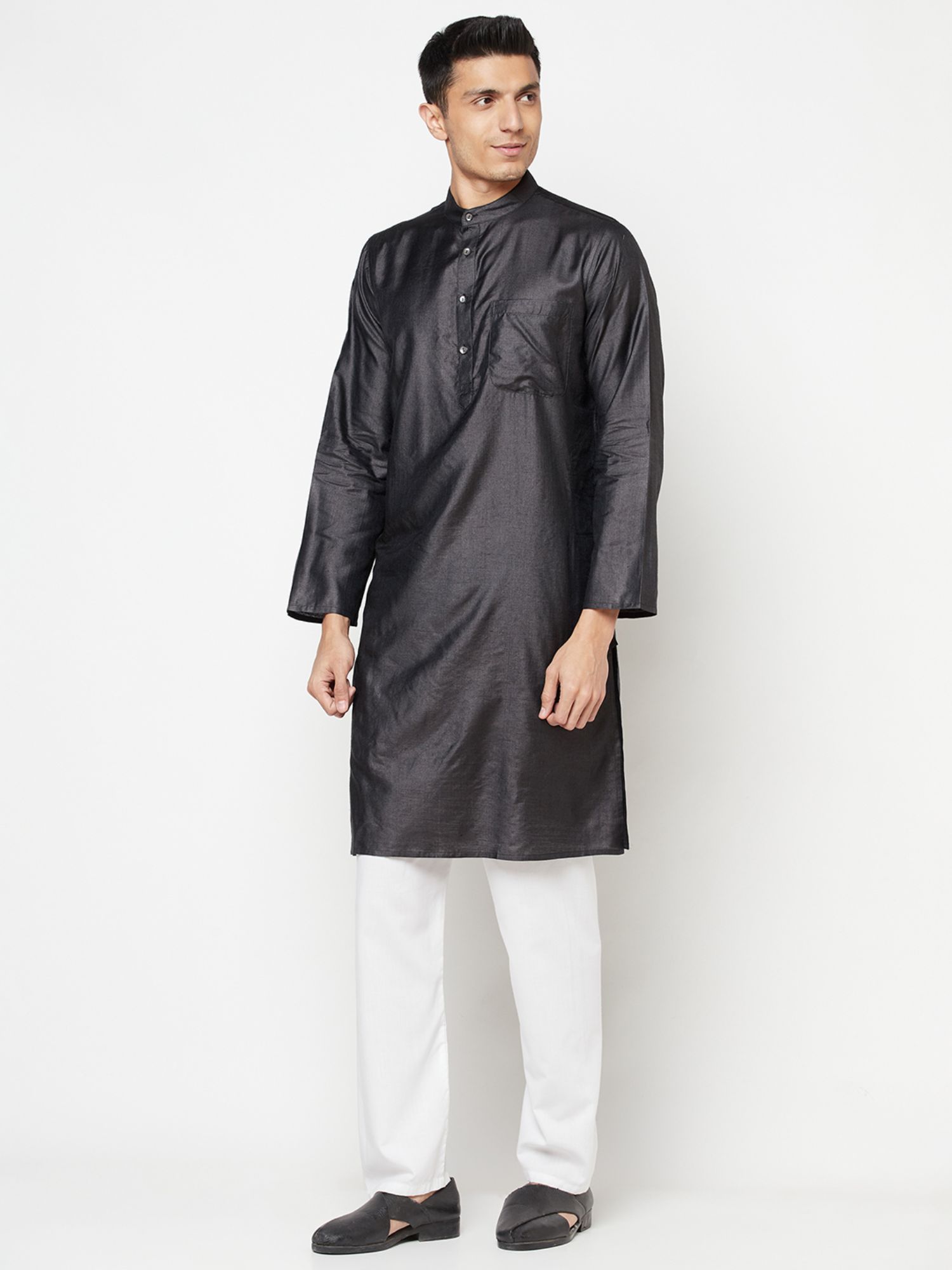 Fabindia on sale black kurta