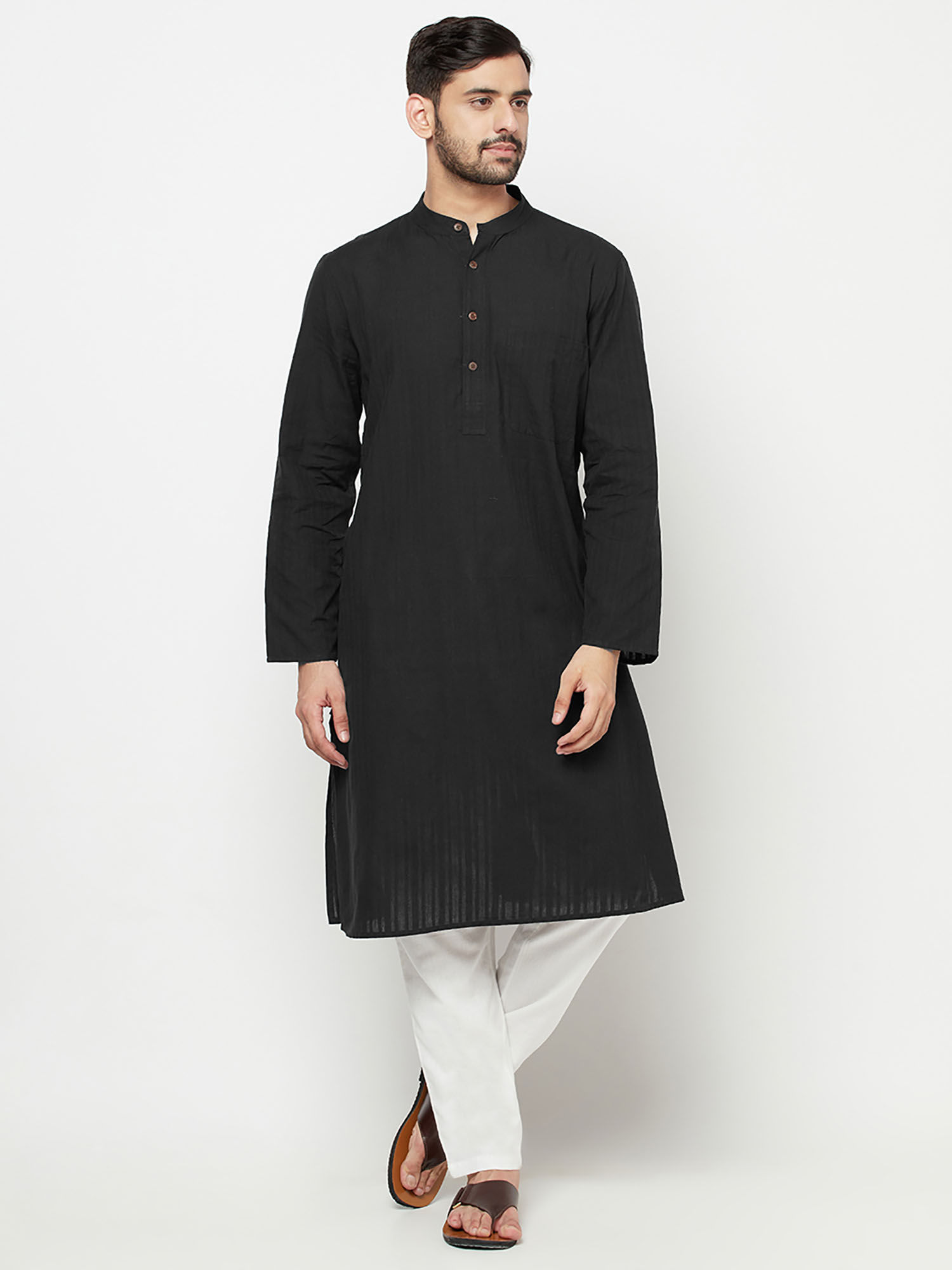 Fabindia black kurta store