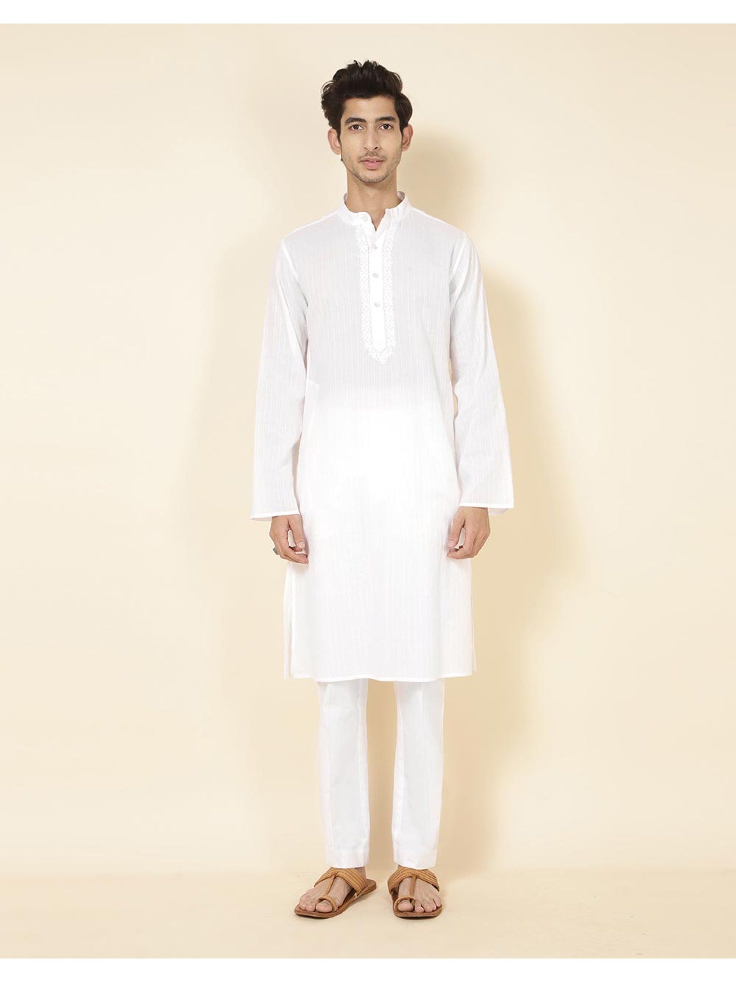 Fabindia chikankari kurta hot sale