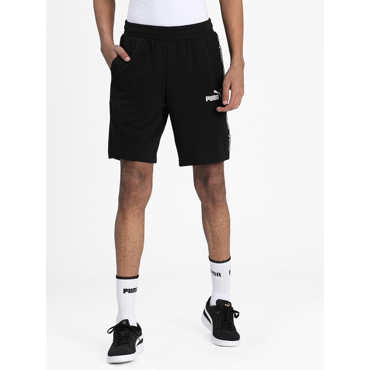 Puma men's amplified 10 shorts clearance