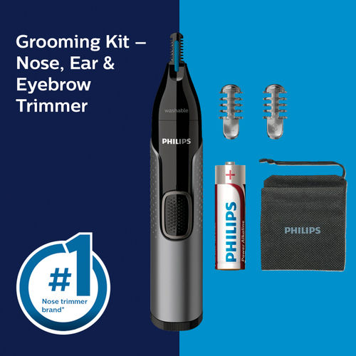 Buy Philips Nose Trimmer NT3650/16, Nose, Ear Eyebrow Trimmer