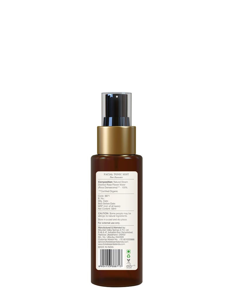 forest essentials facial tonic mist pure rosewater
