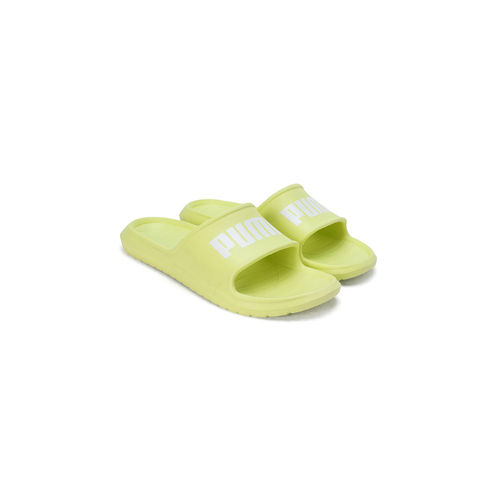 Puma Sliders Green Fenty Slides Puma X Leadcat Fenty FU Fur Womens