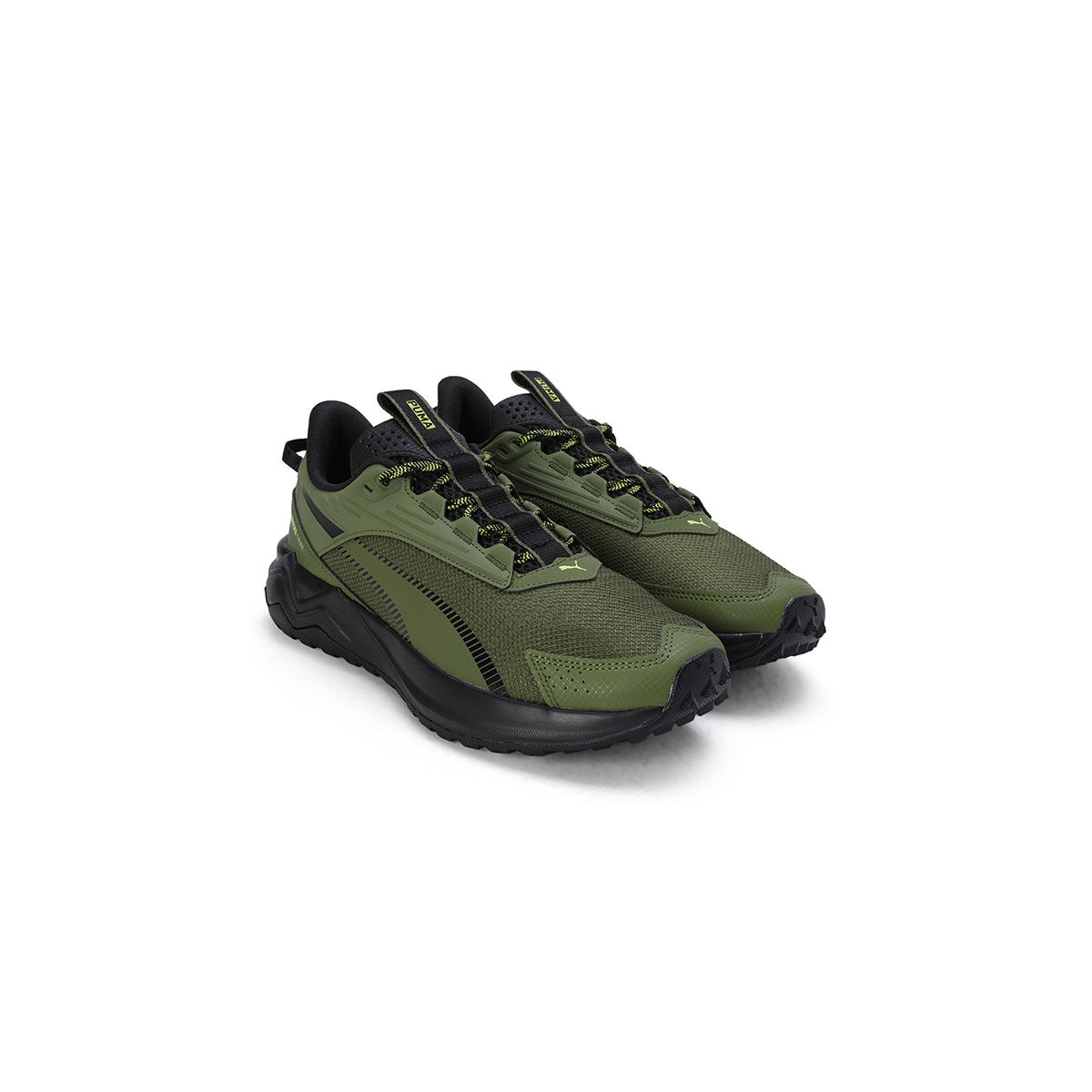 Olive green deals pumas