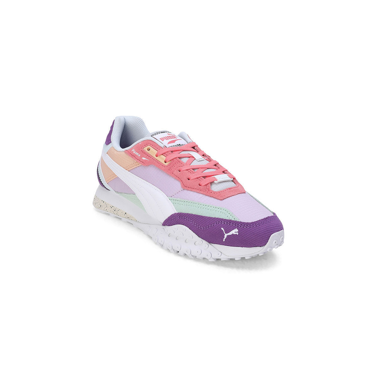 Puma Blktop Rider Multi Color Unisex Purple Sneakers UK 8