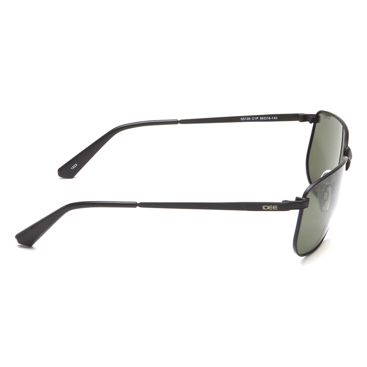 Buy IDEE Men Polarised & UV Protected Green Rectangle Sunglasses