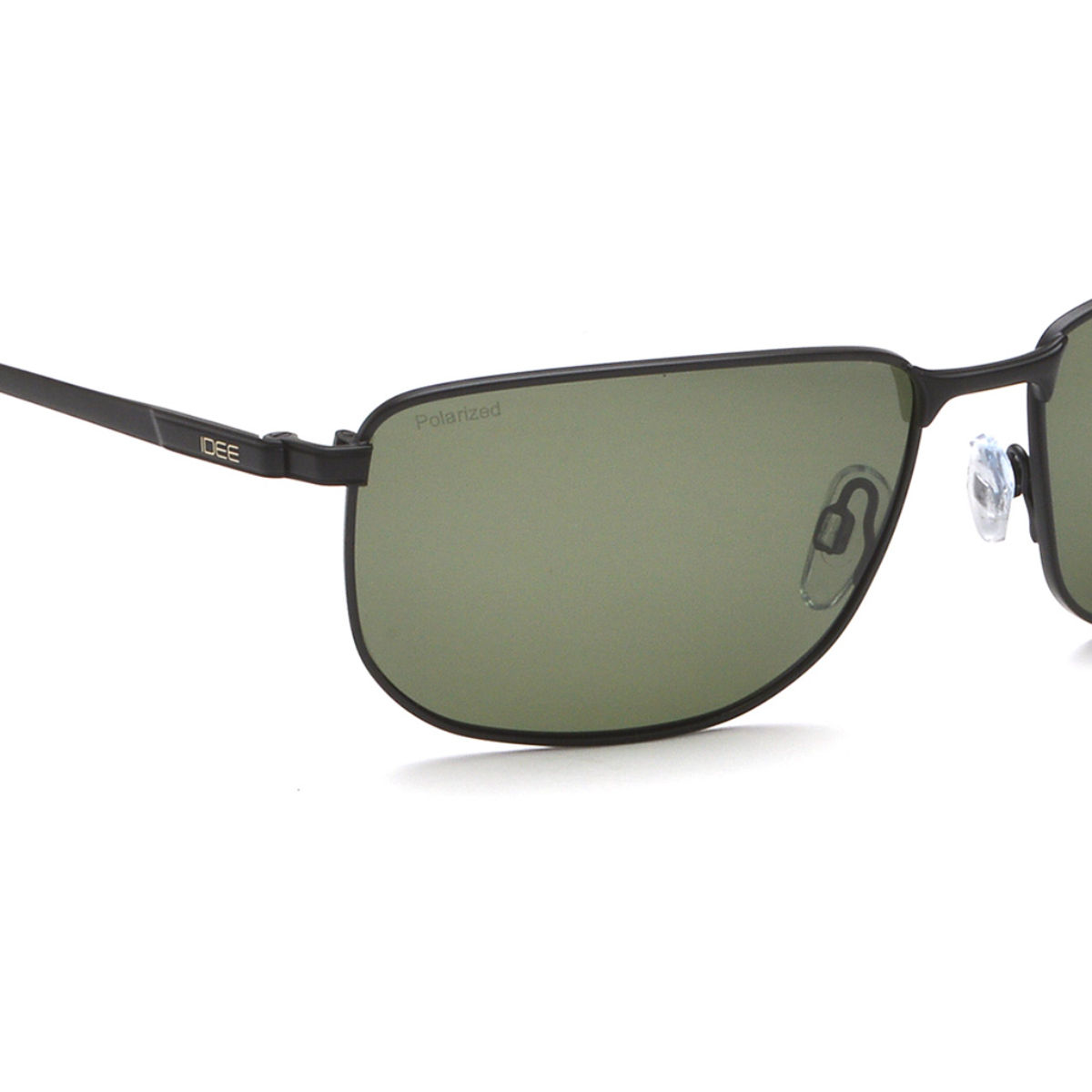 Buy IDEE Men Polarised & UV Protected Green Rectangle Sunglasses