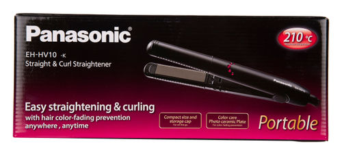 Panasonic Hair Straigtener (EH-HV10-K62B): Buy Panasonic Hair Straigtener  (EH-HV10-K62B) Online at Best Price in India | Nykaa