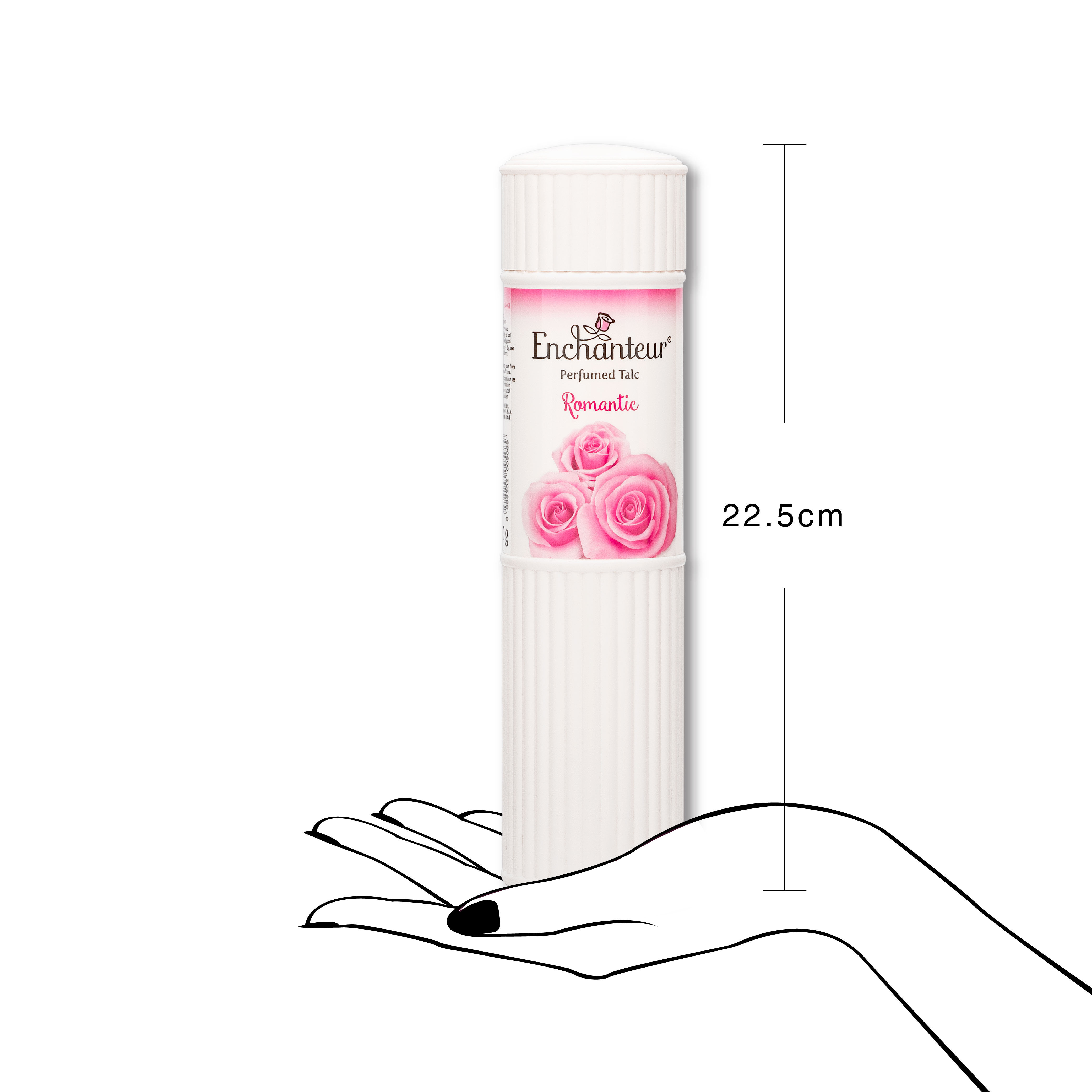enchanteur romantic perfumed talc for women