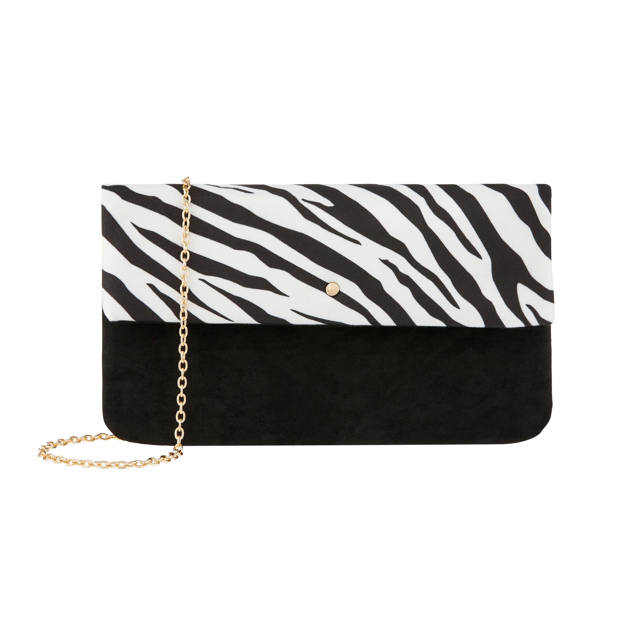 Accessorize London Zebra Foldover Clutch Bag Buy Accessorize London