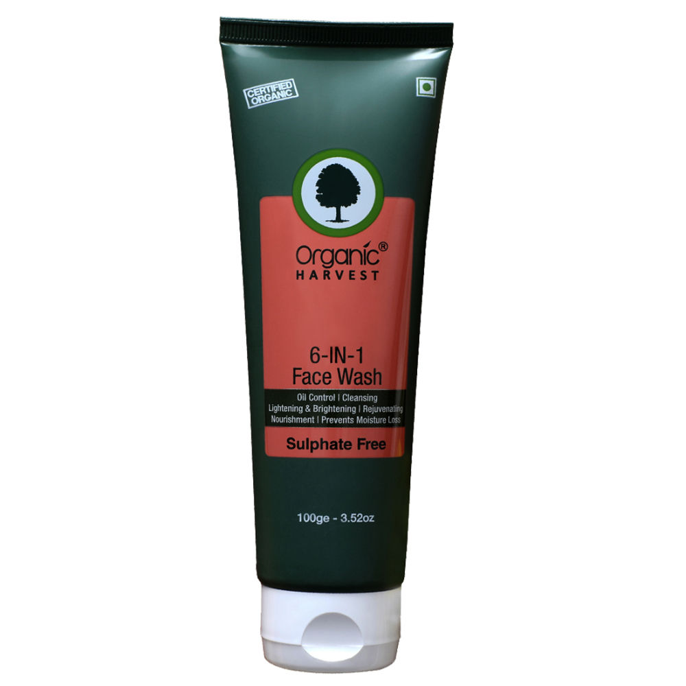 Organic Harvest Sulphate Free 6 In 1 Face Wash Buy Organic Harvest Sulphate Free 6 In 1 Face Wash Online At Best Price In India Nykaa Agnirupa like most other beauty bloggers i am also enthusiastic about chemical free organic. organic harvest sulphate free 6 in 1 face wash