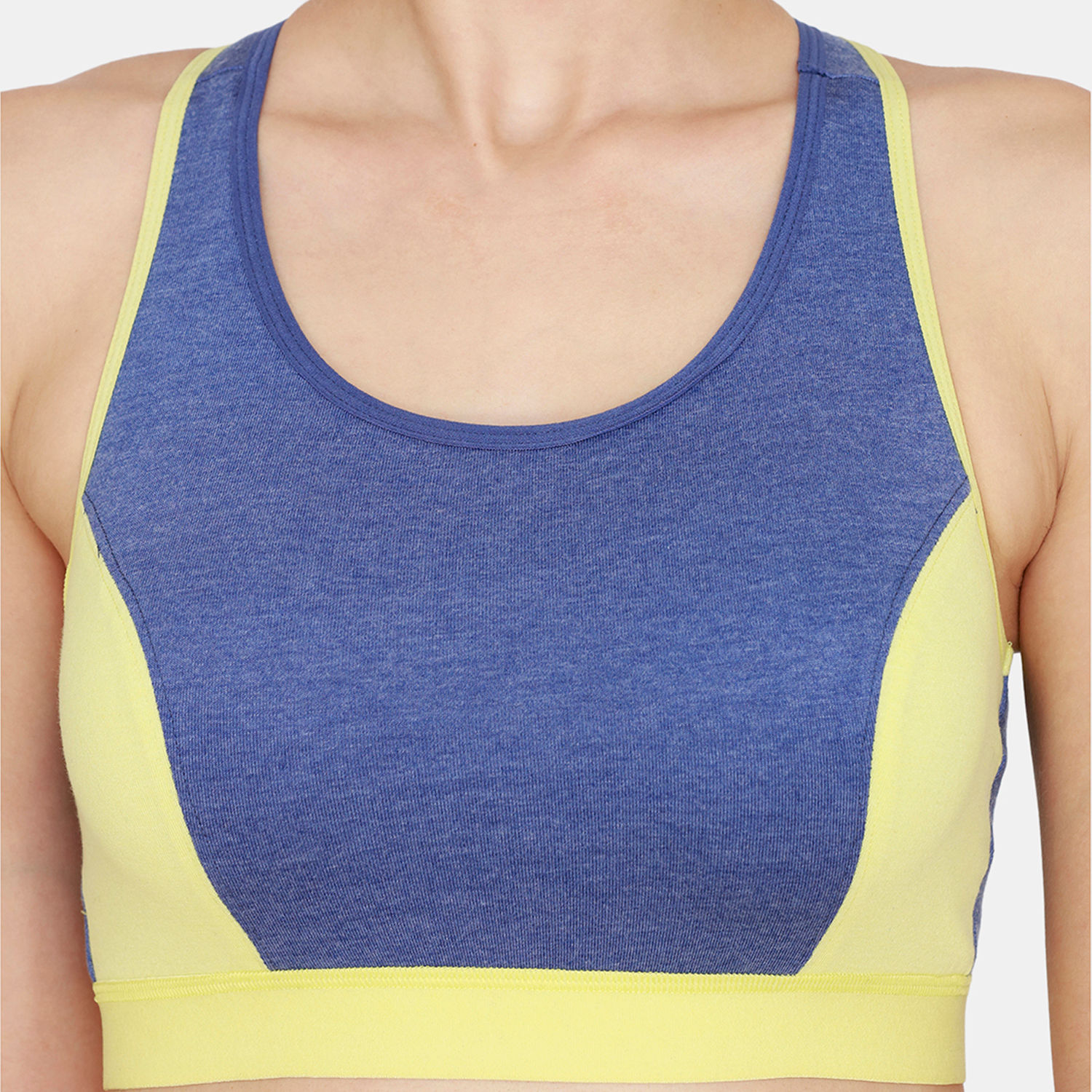 Zivame Sports Bra With Removable Padding MultiColor Buy Zivame