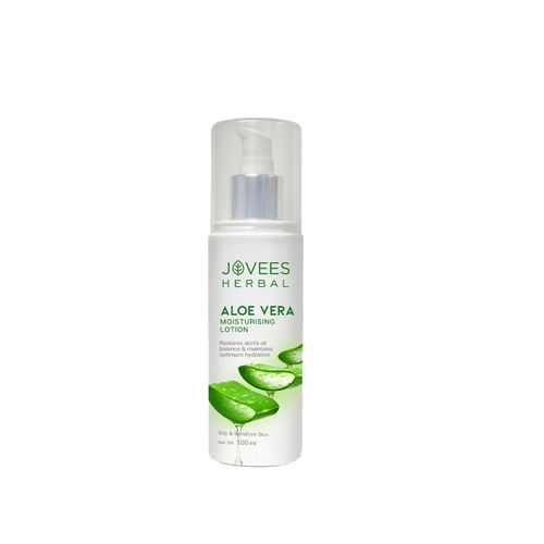 Jovees Aloe Vera Moisturising Lotion (Oily & Sensitive Skin) Reviews Online  | Nykaa