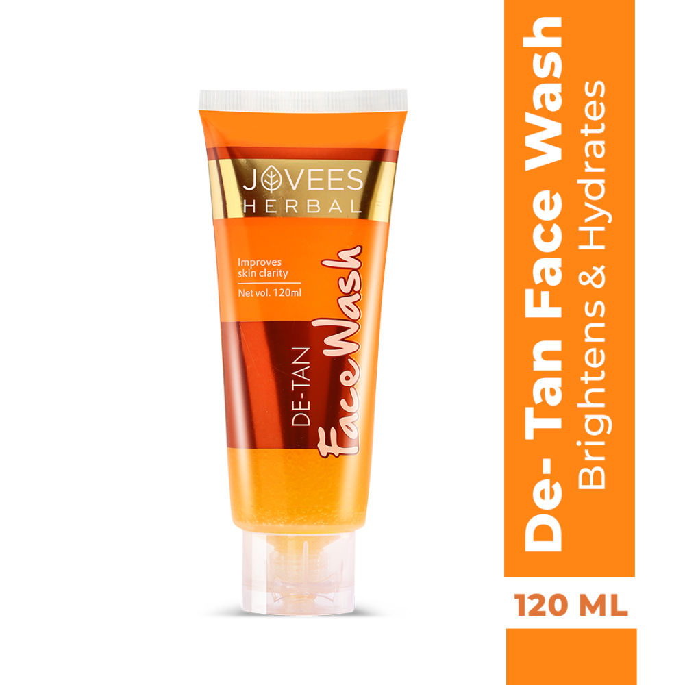 Buy Jovees Herbal DeTan Face Wash For Tan Removal All Skin Types And Paraben & Alcohol Free