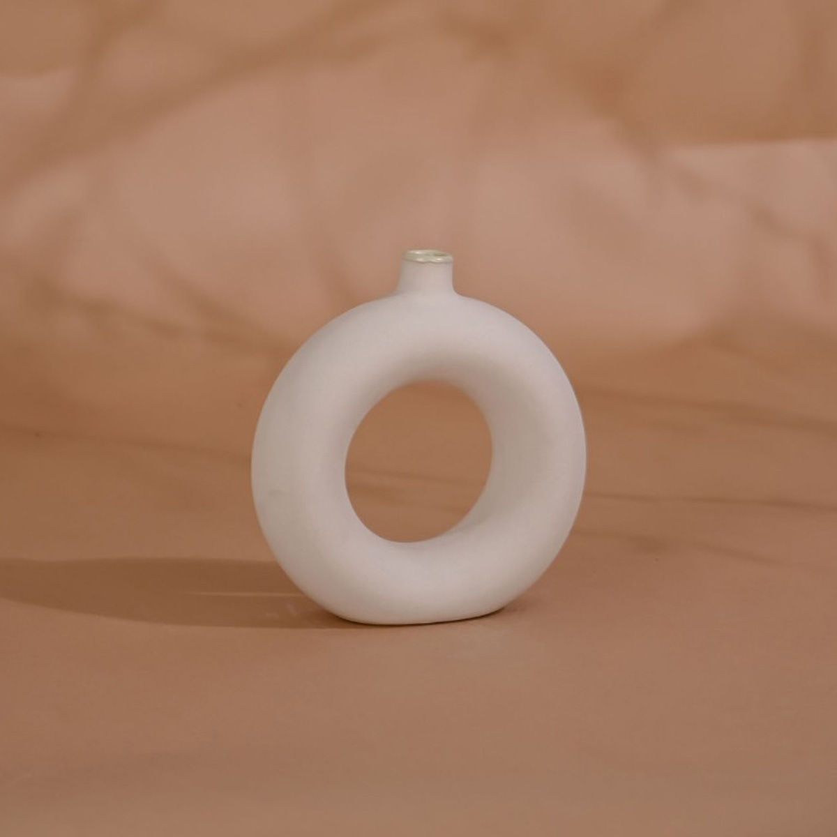 PUREZENTO Donut Vase In Color Grey Buy PUREZENTO Donut Vase In Color Grey Online at Best Price