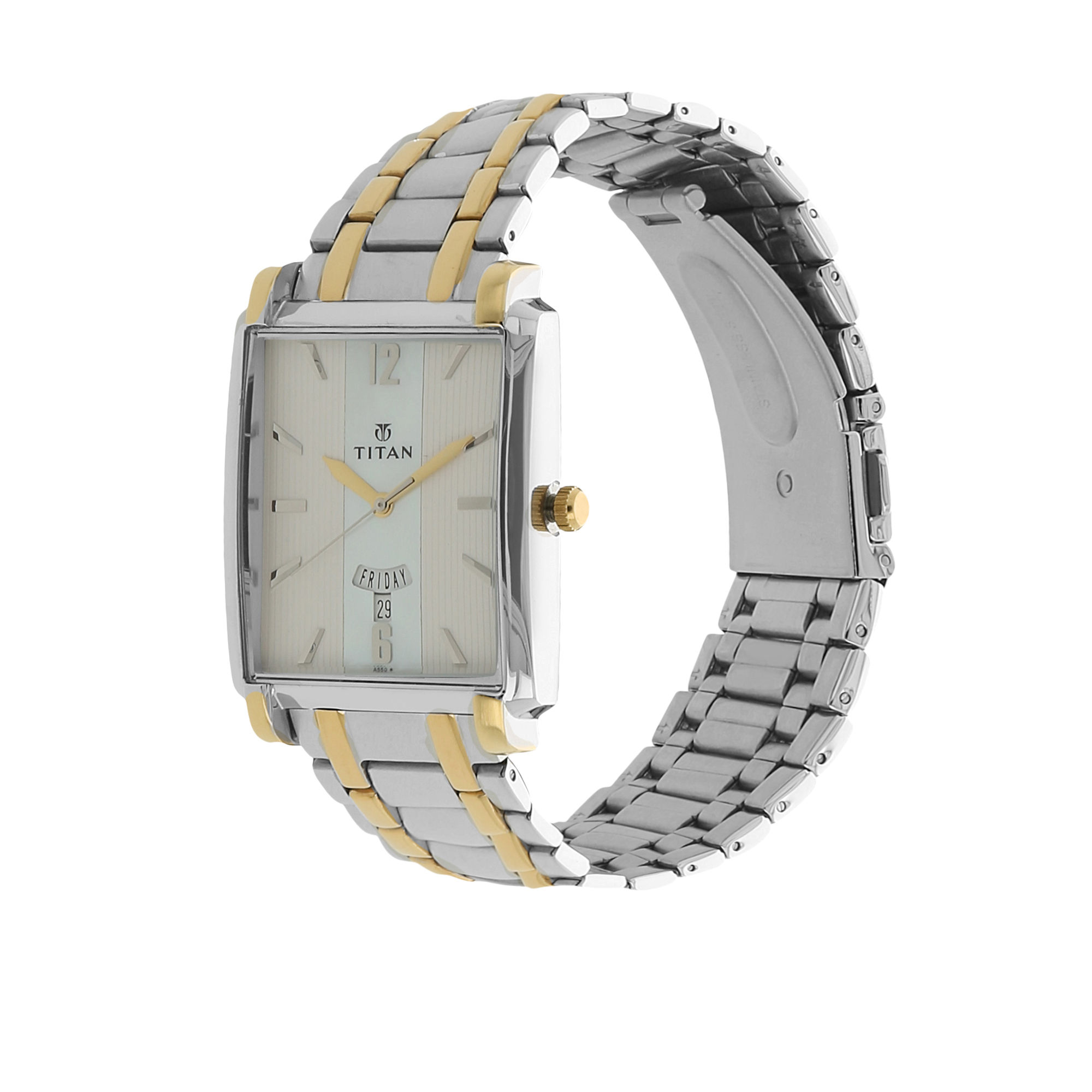 Buy Titan NM1506BM01 Silver Dial Analog Watch For Men Online