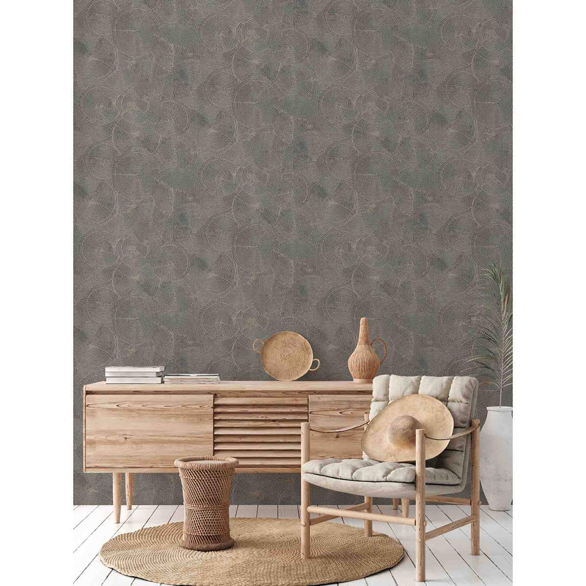 Excel Wallpaper Circular Black Rings With Metallic