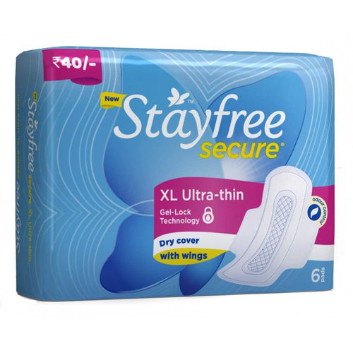Stayfree Secure Sanitary Pads Xl Ultra Thin With Wings 6 Pads Buy Stayfree Secure Sanitary Pads Xl Ultra Thin With Wings 6 Pads Online At Best Price In India Nykaaman This site may contain links to websites to which our privacy policy do not apply. stayfree secure sanitary pads xl ultra thin with wings 6 pads