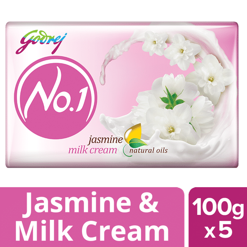 Godrej No 1 Jasmine Milk Soap Buy 3 Get 1 Free At Nykaa Com