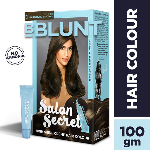 Bblunt Salon Secret High Shine Creme Hair Colour Coffee Natural Brown 4 31 Buy Bblunt Salon Secret High Shine Creme Hair Colour Coffee Natural Brown 4 31 Online At Best Price In India Nykaa Check price in india and shop online.