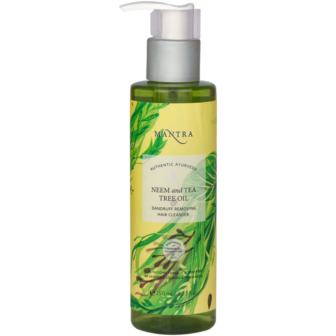 Mantra Herbal Neem & Tea Tree Oil Dandruff Removing Hair Cleanser