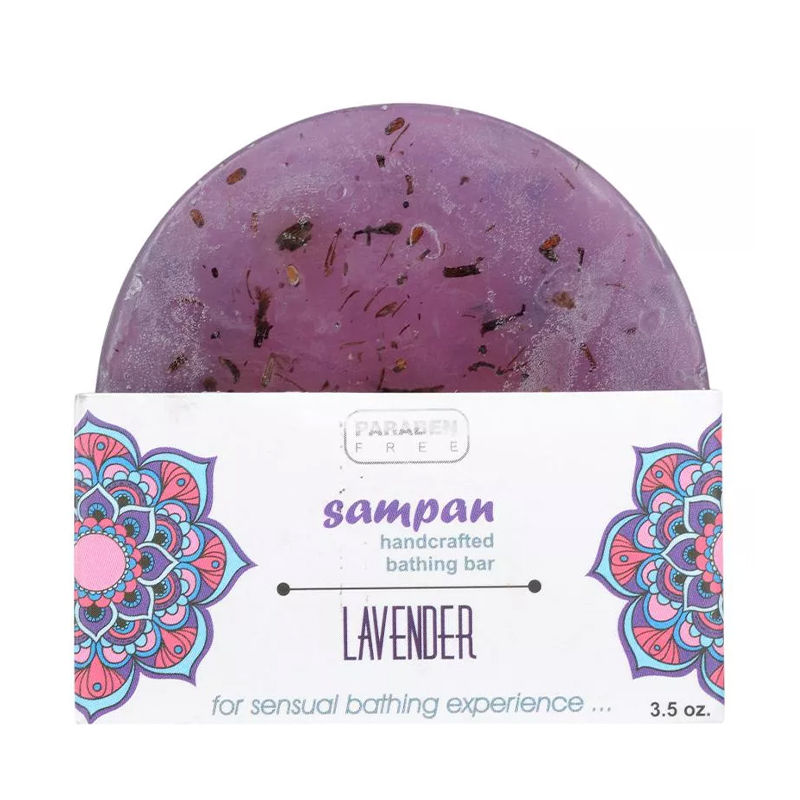 Sampan Handcrafted Lavender Bathing Bar