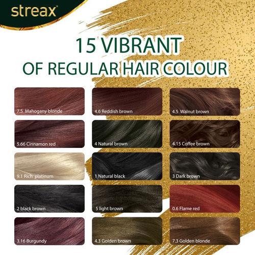 Streax Hair Colour - Golden Brown : Buy Streax Hair Colour - Golden  Brown  Online at Best Price in India | Nykaa