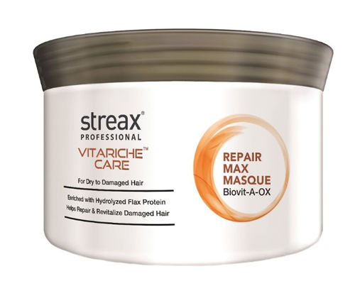 Streax Professional Vitariche Care Repair Max Masque: Buy Streax  Professional Vitariche Care Repair Max Masque Online at Best Price in India  | Nykaa